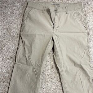 Eddie Bauer 35x34 Tan Chinos Classic Straight-Leg